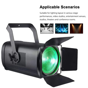 Foco LED Leko de 200W o 300W CW WW RGBW, Personalizable, para Teatro, Escenario, Estudio Fotográfico, Bodas, Fiestas, Eventos en Vivo - Product Image 4