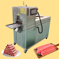 Machine automatique de découpe de viande congelée pour rouleaux de bœuf et de mouton, trancheuse à viande commerciale pour restaurant de fondue