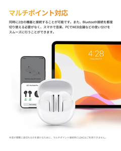 Para <span class=keywords><strong>QCY</strong></span> AILYBUDS PRO Auricular inalámbrico Tipo de oído interno Auricular - Product Image 2