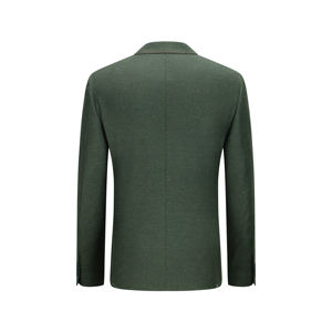 Veste de costume décontractée pour homme <span class=keywords><strong>TOPLIFE</strong></span>, col en V, simple boutonnage, coupe-vent, polyester/viscose - Product Image 2