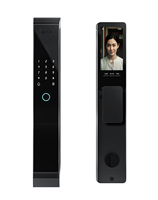 Cerradura Inteligente 2025 Golden Security con Reconocimiento Facial 3D, Videoportero Multifunción y Cámara para Puertas de Madera