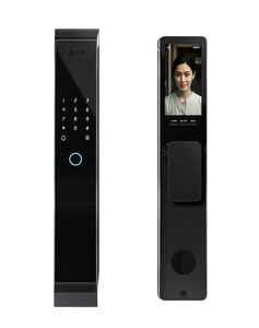 2025 Golden Security 3D gezichtsherkenning multifunctionele video-<span class=keywords><strong>intercom</strong></span> intelligente slimme deurvergrendeling met camera voor houten deuren - Product Image 1