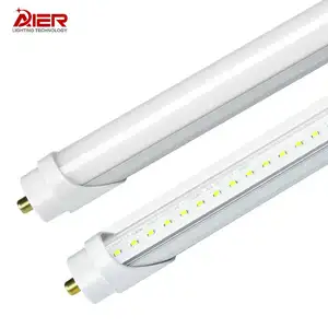 AIER ETL DLC 8FT 96'' 45W FA8 Base T8 Led Tube With OEM ODM Indoor Lighting 130LM/W Replacement Fluorescent Light Bulbs