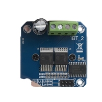 Module de pilote haute puissance à pont en H Bssy)Double Bts7960 43a pour diagnostic de courant de voiture intelligente DIY