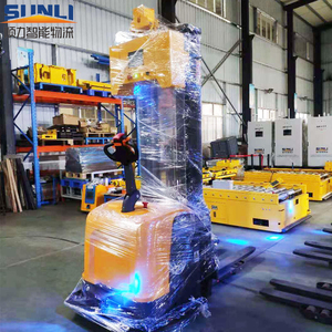 Montacargas Eléctrico <span class=keywords><strong>AGV</strong></span> de 1500 kg Directo de Fábrica en China para Transporte Eficiente de Carga y Almacenamiento con Navegación Láser - Product Image 2