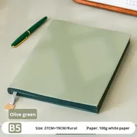 Carnet B5 personnalisable avec logo, couverture souple texturée litchi épaisse et résistante, idéal pour les professionnels, les bureaux et les étudiants.