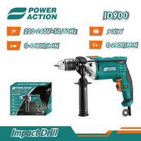 Outils d'action électrique 900W Perceuses électriques de haute qualité Perceuse à main à percussion 13mm avec fonction marteau