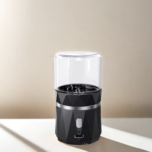 Grinder per Erbe e Tabacco <span class=keywords><strong>CANNA</strong></span> Moderno, Ricaricabile USB, Nero, Mini, in Vetro, Manuale, Portatile, con Funzione di Conservazione - Product Image 3