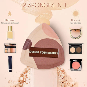 Uuyp Tùy Chỉnh Bán Buôn New Sản Phẩm Trang Điểm Mỹ Phẩm Miếng Bọt Biển Đa Màu Sắc Đa Hình Cao Cấp Kết Cấu Tốt Giá Rẻ Giá Trang Điểm Phun - Product Image 3