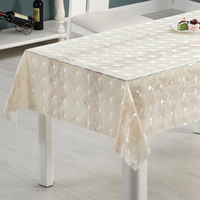 Nappe en EVA à motif floral délicat RNPT, imperméable et facile à nettoyer pour cuisine et salle à manger