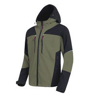 Reflecterende Fietsjas Thermisch Fleece Motorjas Winddichte Wandelkleding Lange Jersey Winterjas Softshell Jack