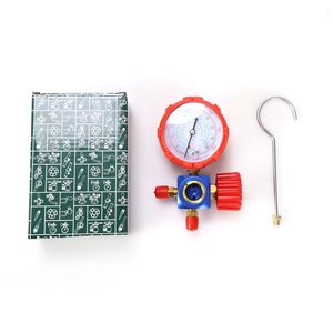 सस्ते R134a <span class=keywords><strong>R12</strong></span> R22 पीतल वाल्व शरीर एकल कई गुना गेज - Product Image 3