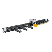 Découpeuse de tubes laser fibre CNC 6000W TUbesT avec logiciel Expert Edition, haute précision 0,03 mm/m, machine de découpe automatique de tubes pour