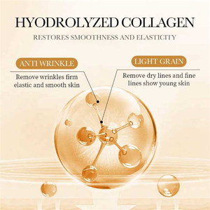 Toptan sıcak satış yüz kollajen Anti Wrink ve yaşlanma maskesi aydınlatma cilt nemlendirici yüz göz maskesi - Product Image 5