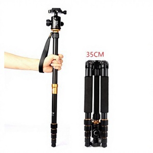 Trépied de voyage portable pour appareil photo numérique, monopode, équipement de photographie, charge 10KG, 62'', modèle Q 666 - Product Image 6
