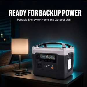 Tragbare Powerstation SM908 800W 576Wh 45Ah LiFePO4 Mobiles Solarenergiespeichersystem 3 AC-Steckdosen 220V - Product Image 5