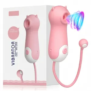 Alat masturbasi wanita, mainan seks klitoris vakum Stimulator puting Vagina 18 + dewasa, alat masturbasi wanita Vibrator hisap - Product Image 2