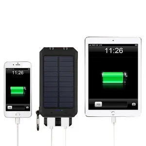 Dual USB Waterproof solar electric bike power bank charger