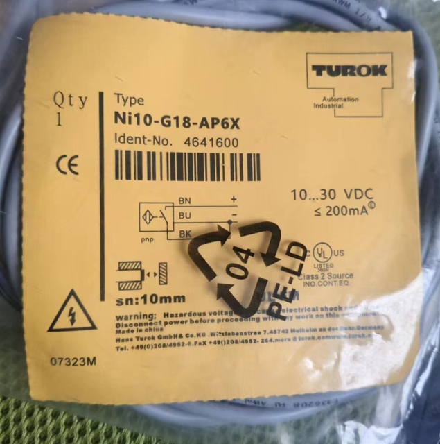 Brand New Original Proximity Switch Sensor Ni10-g18-ap6x Industrial Automation Equipment in Stock New Original Industrial