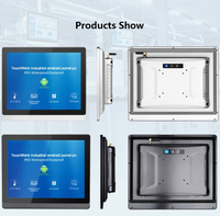 Panel PC Táctil Industrial de 10.4, 15, 17 y 19 Pulgadas con Bisel de 10 mm, Resistente al Agua IP65, Android para Computadora Todo en Uno LCD Minghongyu en Stock