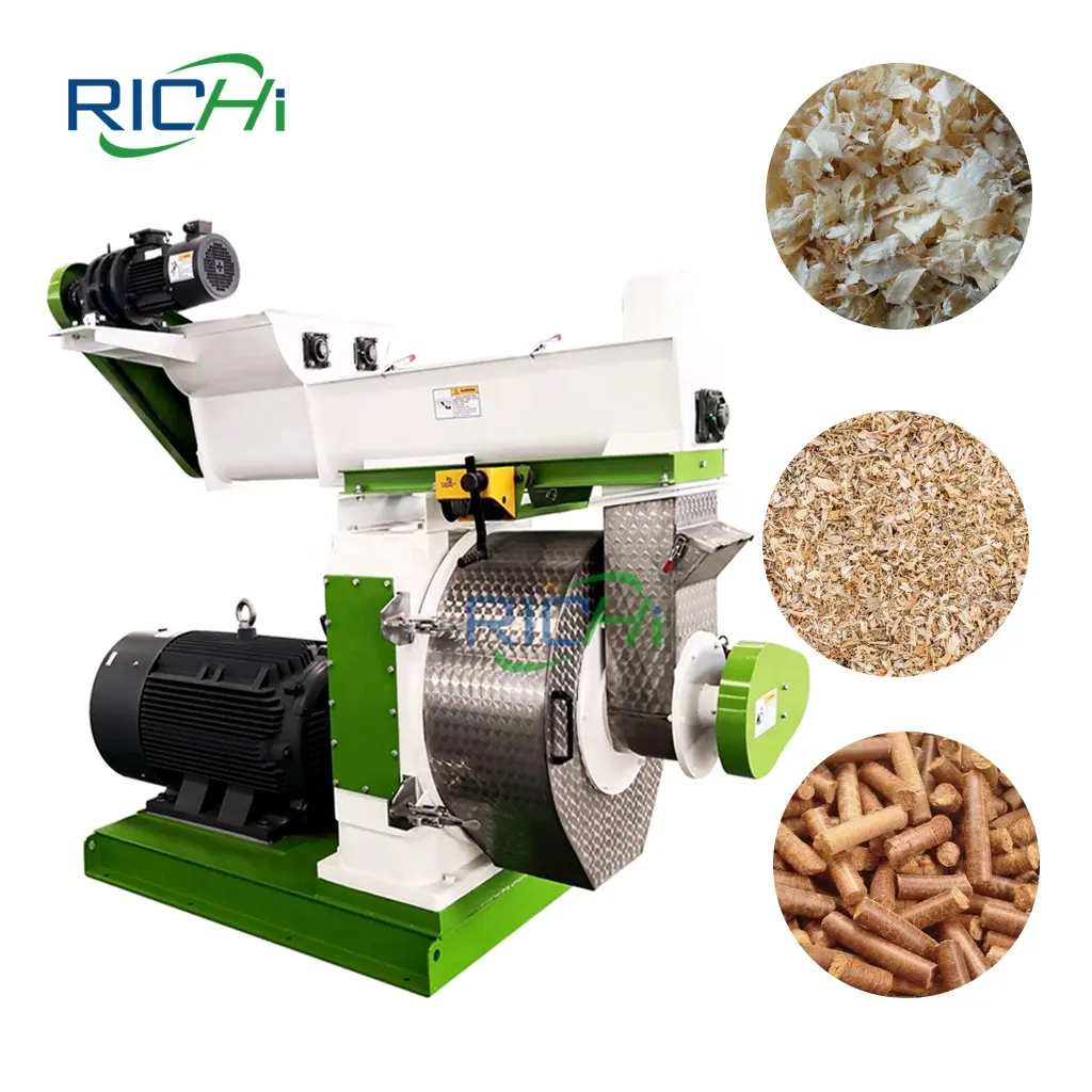 RICHI 공장 판매를 위한 1-10 T/H 생물 자원 펠릿 기계