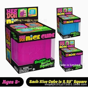 Schylling Needoh Nice Cube Mainan Plastik Sensorik Pereda Stres Universal untuk Diremas dan Ditekan Permainan Kubus - Product Image 3