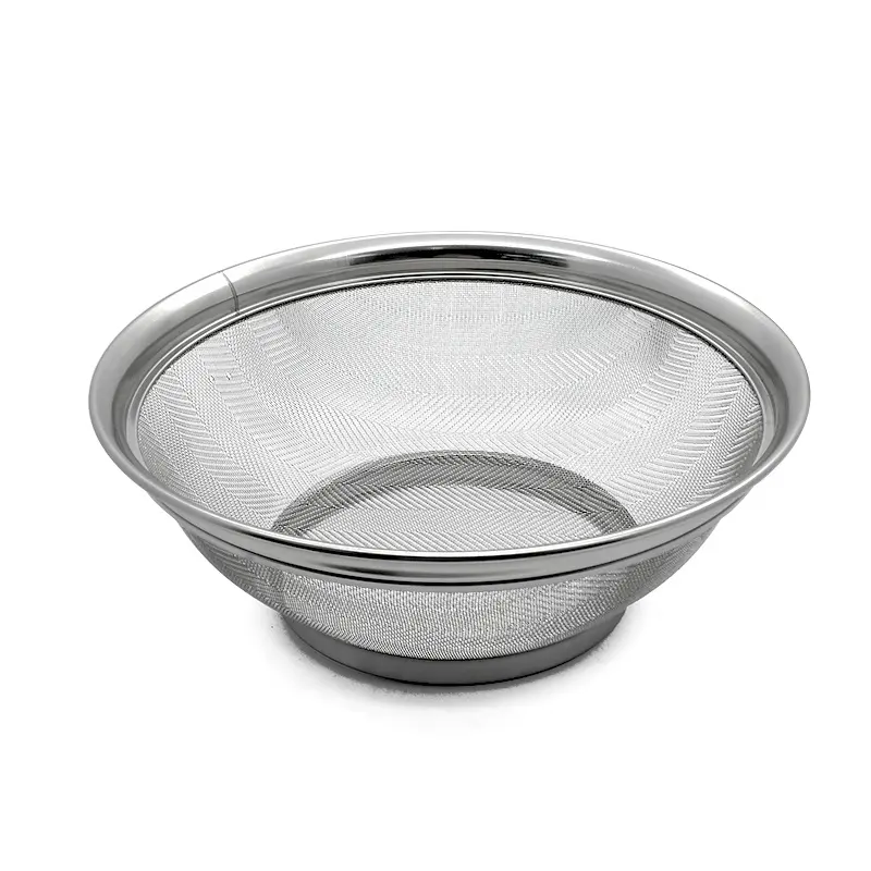 Stainless Steel Fruit Basket Strainer Kitchen Colander for Strain Drain Rinse Vegetables Fruits