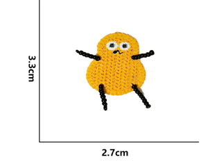En stock Mini patch brodé petite personnalité thermocollant petite taille pour chapeau, vêtements, sac - Product Image 4