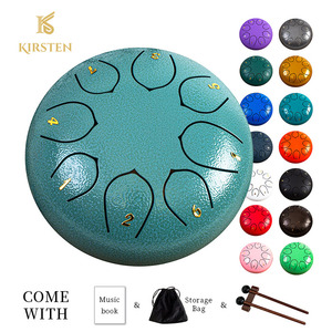 Đàn thép lưỡi 6 inch OEM, 8 nốt, thép cacbon, trống rỗng dùng để thiền định và thư giãn - Product Image 1