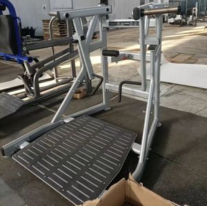 Machine à rames verticale SK pour la musculation en salle de sport commerciale, système de poids réglable, cadre en acier durable, poignées multi-grip - Product Image 2