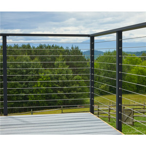 Kits de garde-corps en fil métallique pour terrasse extérieure, système de <span class=keywords><strong>balustrade</strong></span> en câble en acier inoxydable à tension - Product Image 6