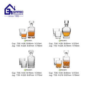 <span class=keywords><strong>Carafe</strong></span> à <span class=keywords><strong>whisky</strong></span> en verre cristallin de <span class=keywords><strong>luxe</strong></span> 700 ml 24,5 oz, <span class=keywords><strong>carafe</strong></span> à <span class=keywords><strong>whisky</strong></span> bourbon gravée avec bouchon en verre - Product Image 3