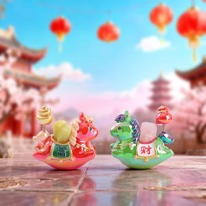 Scatola a Sorpresa con Cavallo in Resina - Manifesta Obiettivi con Pietre Energetiche Vere, Unisex, Età 7-12+ - Product Image 4