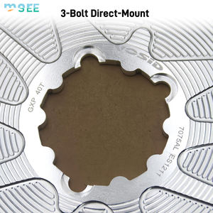 Plato de Cadena Cerrado para Bicicleta de Carretera SeeMore, Personalización con Logotipo OEM, 40/42T, para Bicicleta de Gravel - Product Image 4