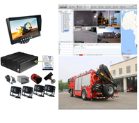 EAPODA 8ch 4ch 7 ''Camión 1080 4G Wifi Vehículo 360 Grados Sistema de seguridad del coche Dash 4 Camara Para Auto Mdvr Mobile Dvr 170 Cámara