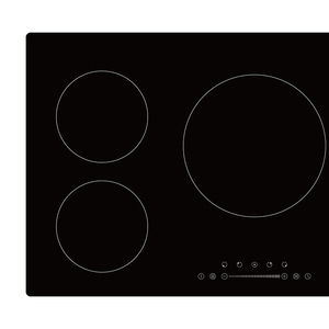 Table de cuisson à induction en verre céramique à 5 foyers avec commande tactile adaptée - Product Image 3