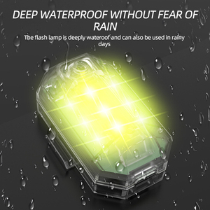 Lampe stroboscopique pour voiture Lampe flash pour moto Télécommande <span class=keywords><strong>sans</strong></span> <span class=keywords><strong>fil</strong></span> étanche pour vélo Scooter Indicateur anti-collision Lampe d'avertissement - Product Image 5