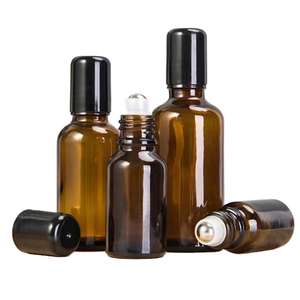 Luxury Matte Finish <b>Roll</b>-<b>On</b> Sealing 10ml Thick Bottom Glass Dropper Bottle for High-End Cosmetic Packaging/ - Product Image 1