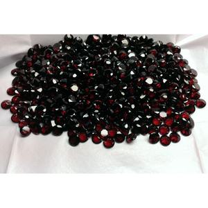 M.Y.GEMS Granate Corte Redondo 7mm Piedras Preciosas Rojas Naturales 1.6ct Certificado IGI para Joyería - Tratado Térmicamente, Origen ZM, 4.5mm de Altura - Product Image 6