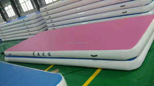 Vente en gros de tapis de gymnastique gonflables Tapis <span class=keywords><strong>d</strong></span>'entraînement 10/15/20cm <span class=keywords><strong>d</strong></span>'épaisseur Tapis de gymnastique pour la maison/salle de sport <span class=keywords><strong>Matelas</strong></span> flottant - Product Image 5