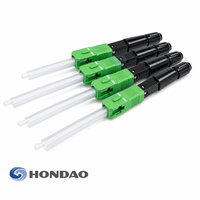 Conector de Fibra Óptica Monomodo SC/APC para Redes de Acceso FTTx