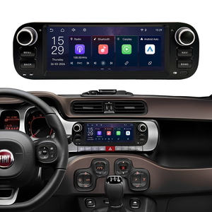 Autoradio multimédia GPS avec Carplay et Android Auto intégrés pour <span class=keywords><strong>Fiat</strong></span> <span class=keywords><strong>Panda</strong></span> 2013 2014 2015 2016-<span class=keywords><strong>2020</strong></span>, système d'exploitation Linux - Product Image 1