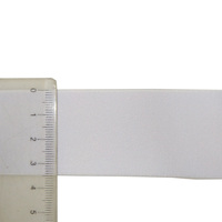 Bande élastique en caoutchouc polyester blanc, 1 pièce 35mm, bande élastique pour les sous-vêtements, shorts et vêtements de bain
