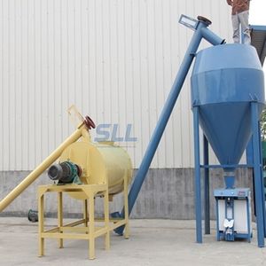 Máquina mezcladora de masilla de pared de 5,5 kW, máquina mezcladora de mortero adhesivo para azulejos, mezclador de polvo seco - Product Image 6