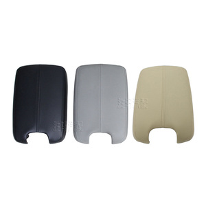 Cubierta de cuero para la caja del reposabrazos central del Honda Accord Crosstour, cubierta para el compartimento de almacenamiento, para modelos de 8.ª generación 2008-2013, negro, beige, gris - Product Image 1