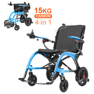 <span class=keywords><strong>Silla</strong></span> de Ruedas Eléctrica Ligera de 13 kg, Nueva Tendencia 2026, 2 Baterías, Motor sin Escobillas, Todoterreno, Viaje Seguro - Product Image 3
