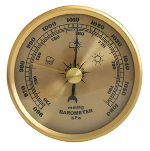 DIHAO 60mm-180mm Barometre Basınç Göstergesi Hava İstasyonu Duvara Monte Termometre Higrometre Ev - Product Image 4