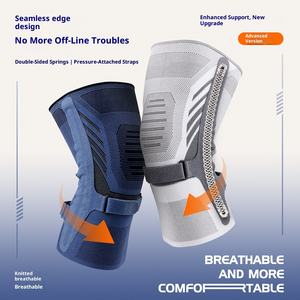Genouillères de sport en gros pour hommes et femmes, soutien élastique pressurisé, fitness, volleyball, compression orthopédique pour douleurs articulaires - Product Image 6
