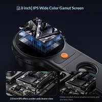 Microscopio Electrónico Digital Portátil para Niños, Enfoque Automático, Lupa de Observación HD para Enseñanza