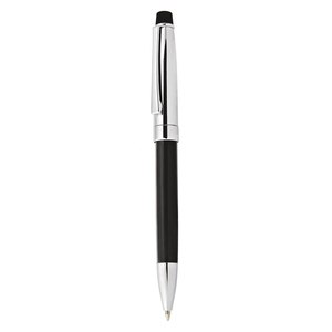 Penna Cromata Nera Lucida per Uso Promozionale - Product Image 1